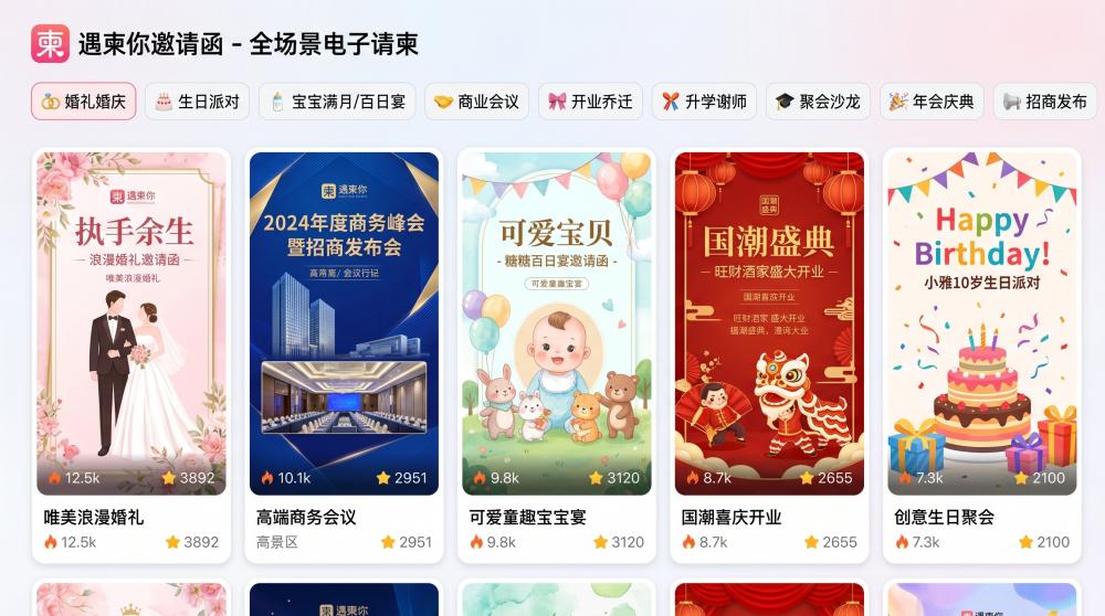超省心！升学宴电子喜帖制作教程，小白也能轻松搞定